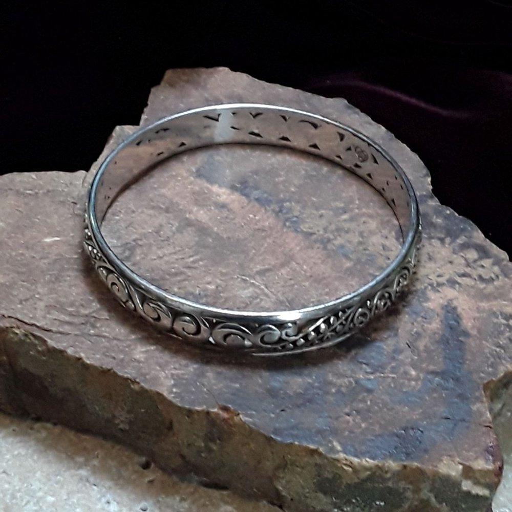 Brighton Scroll Bangle Bracelet - image 3